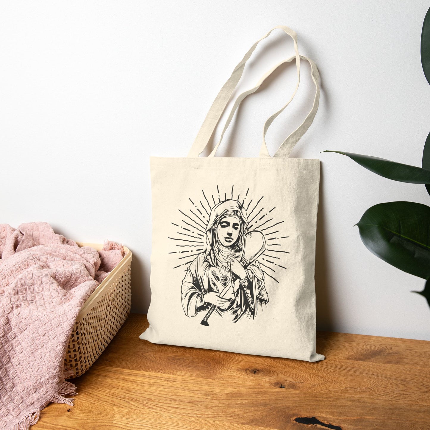 Holy Hurling Tote Bag | Irish Hurling | Christianity - Holy Mary
