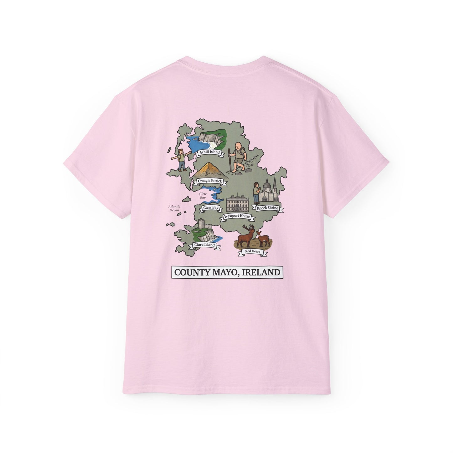 Unisex County Mayo Landmark T Shirt