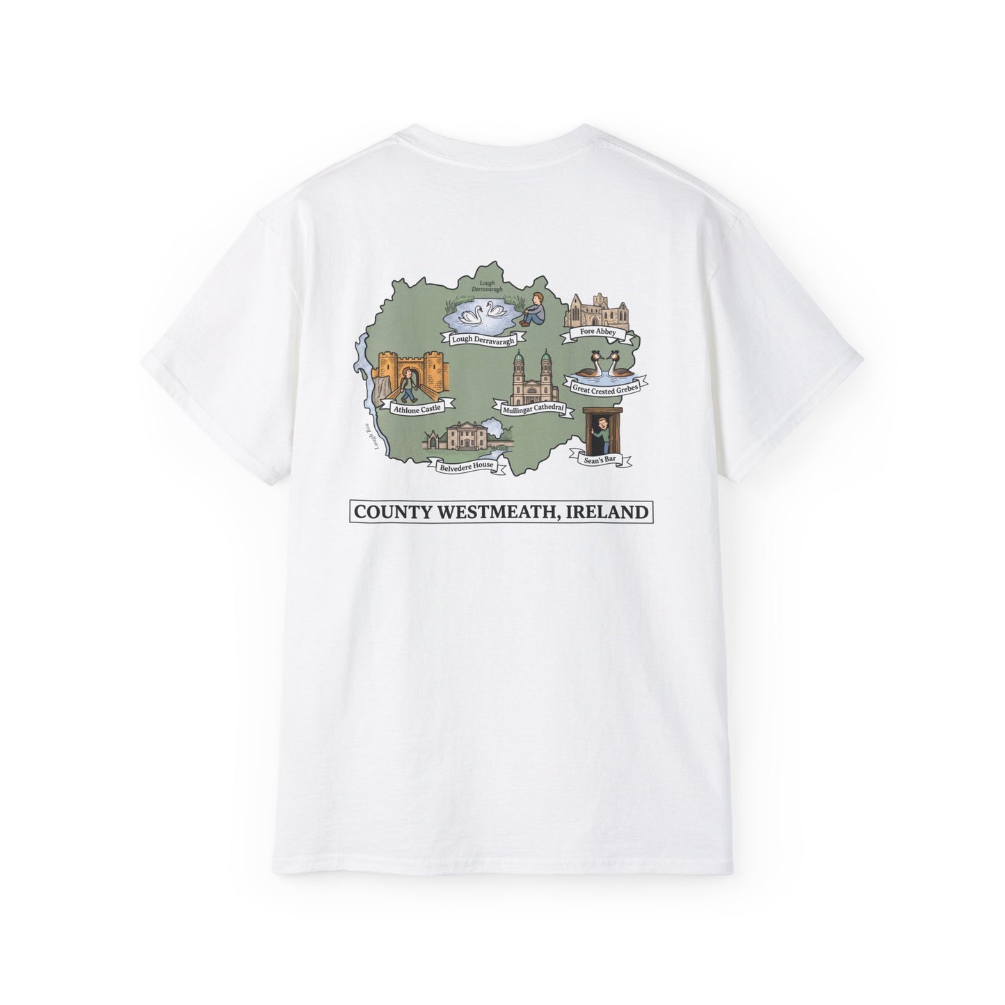 Unisex County Westmeath Landmark T Shirt