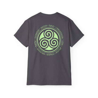 Unisex Triskele Triskelion T Shirt