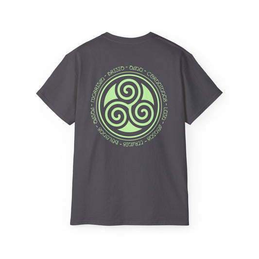 Unisex Triskele Triskelion T Shirt