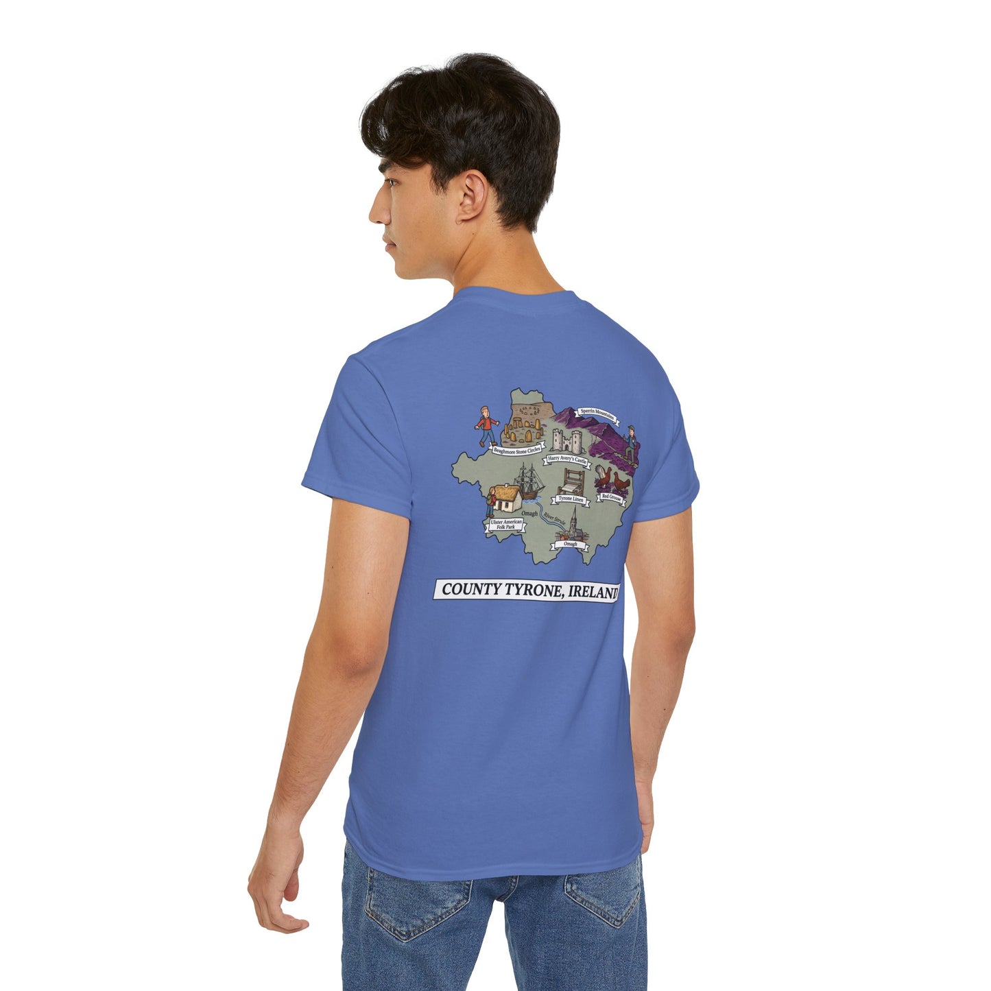 Unisex County Tyrone Landmark T Shirt