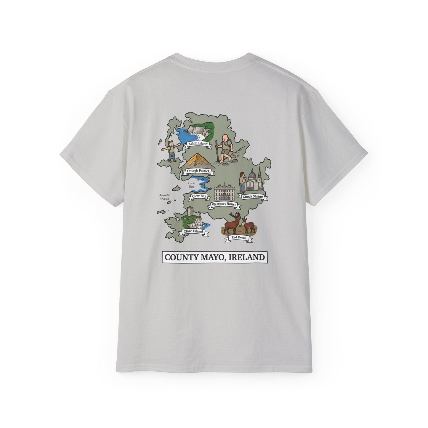 Unisex County Mayo Landmark T Shirt