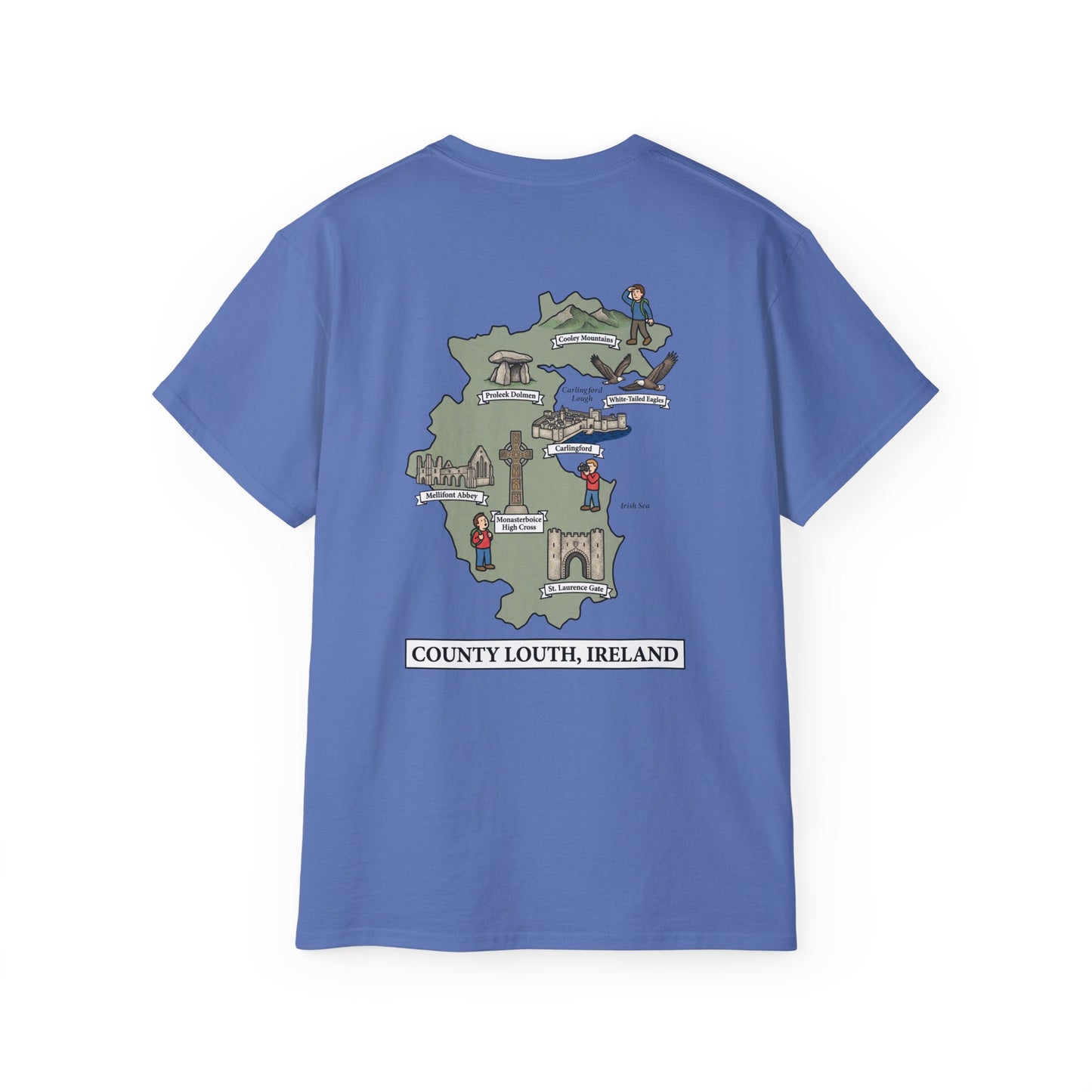 Unisex County Louth Landmark T Shirt