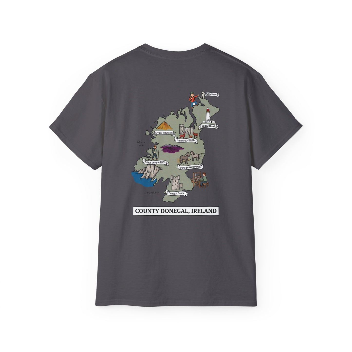 Unisex County Donegal Landmark T Shirt