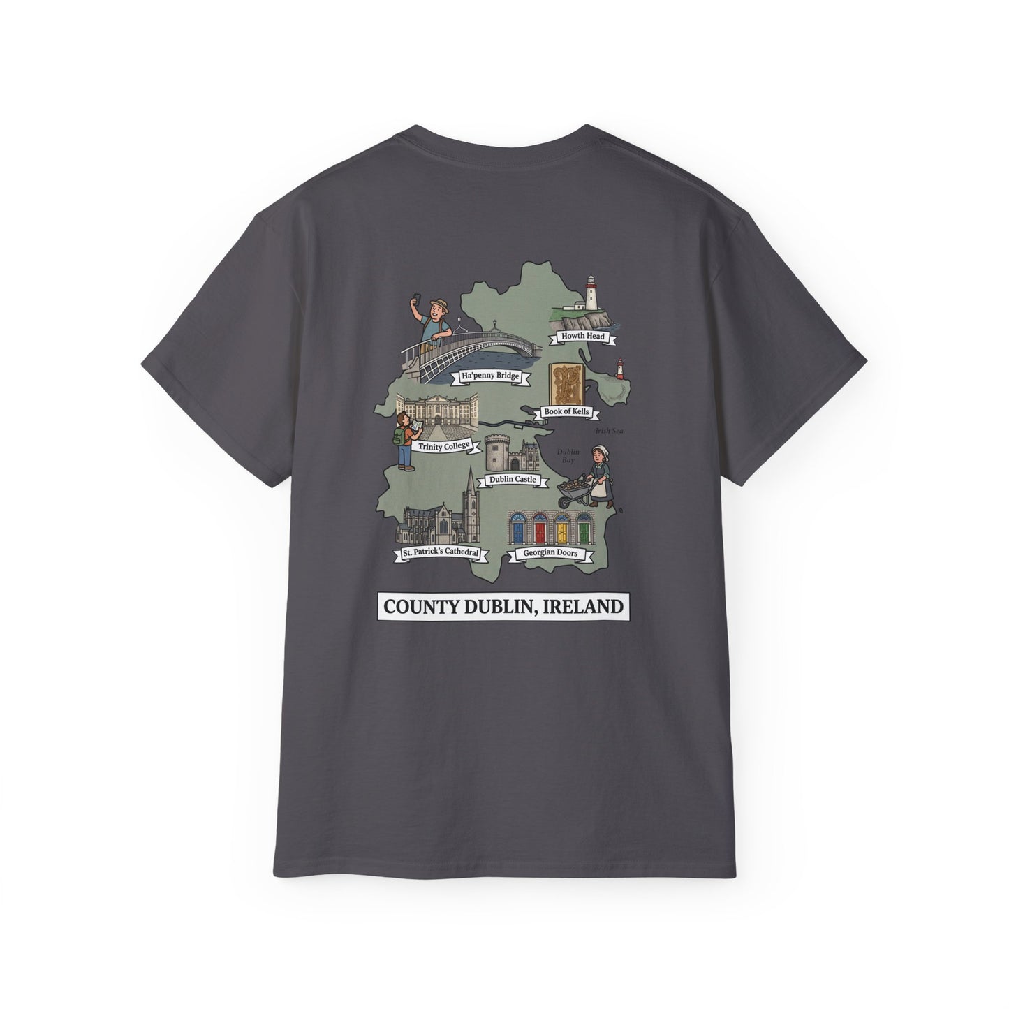 Unisex County Dublin Landmark T Shirt