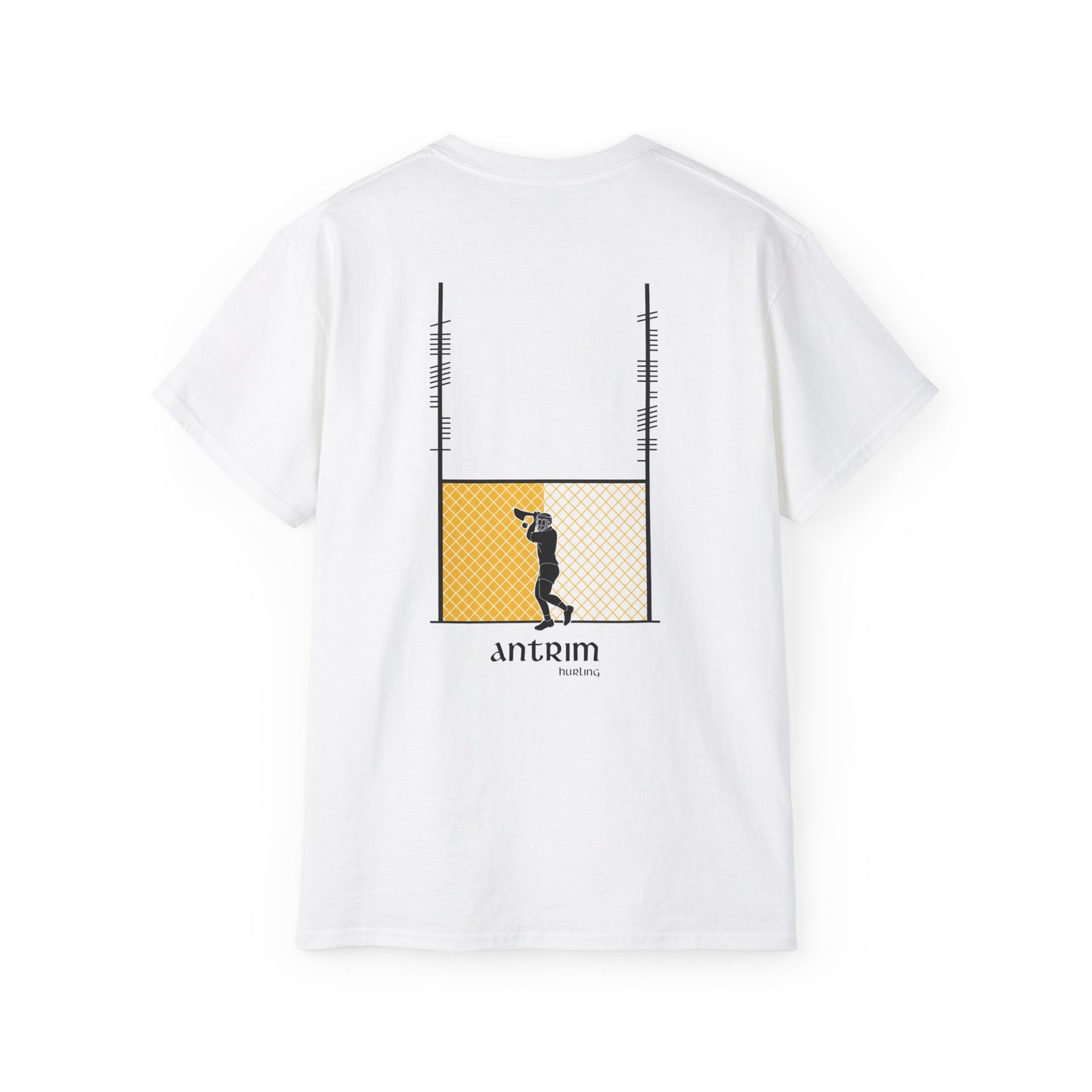 Unisex Ogham County Antrim Hurling T Shirt