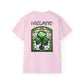 Unisex Ireland Stained Glass Shamrock T Shirt