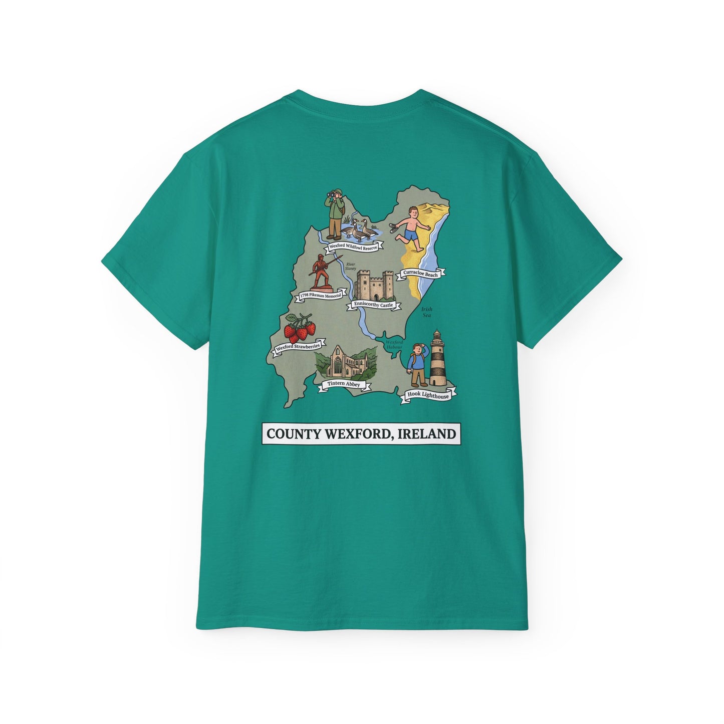 Unisex County Wexford Landmark T Shirt