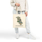 County Leitrim map illustration Tote Bag | Ireland landmarks, coastal scenes