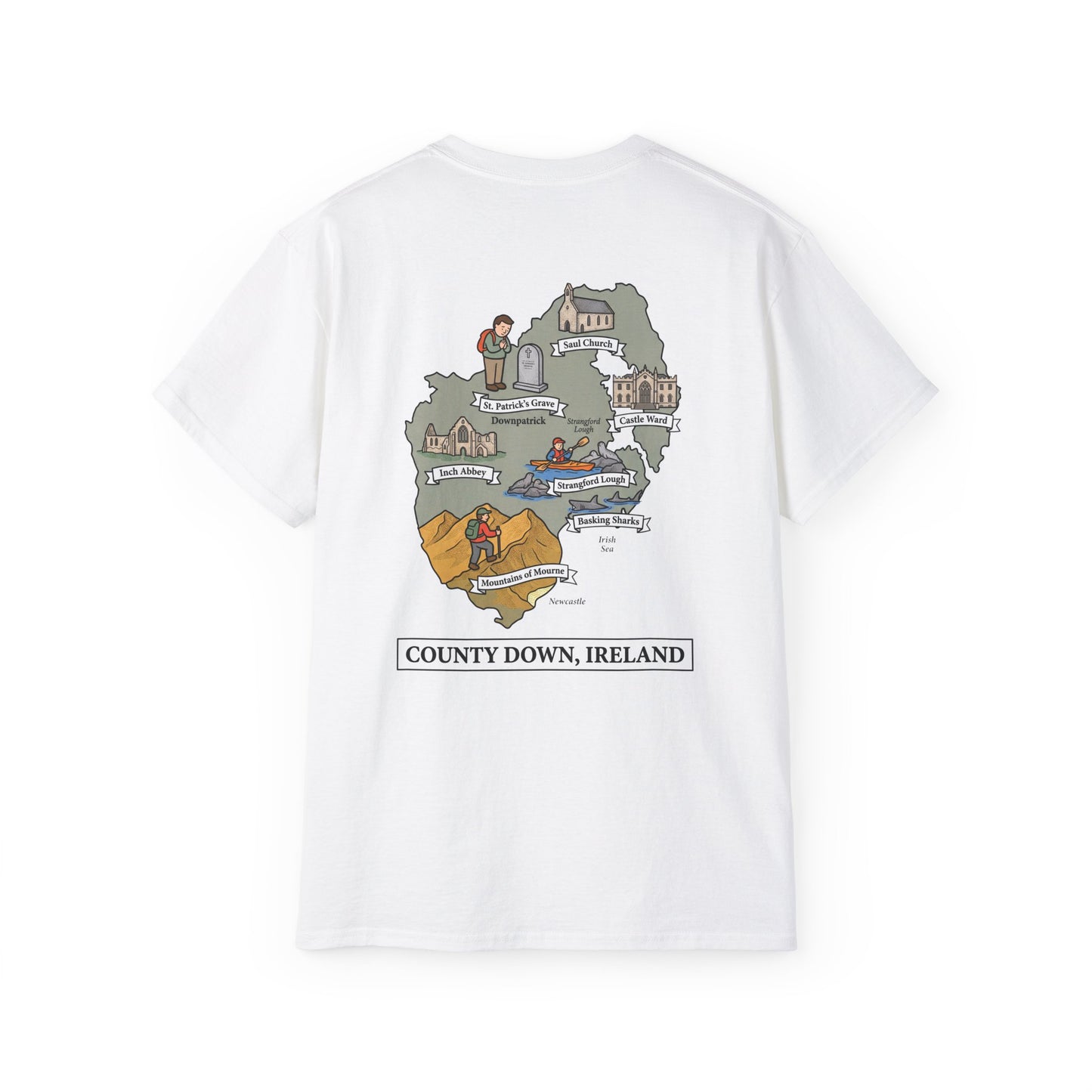 Unisex County Down Landmark T Shirt
