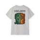 Unisex Ireland Tri Colour Celtic Cross T Shirt.
