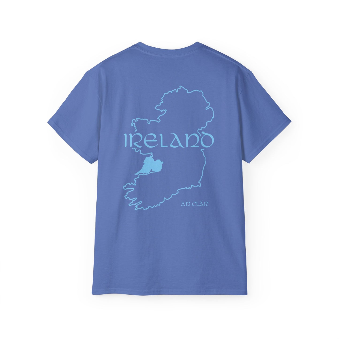 Unisex Ireland Map T Shirt