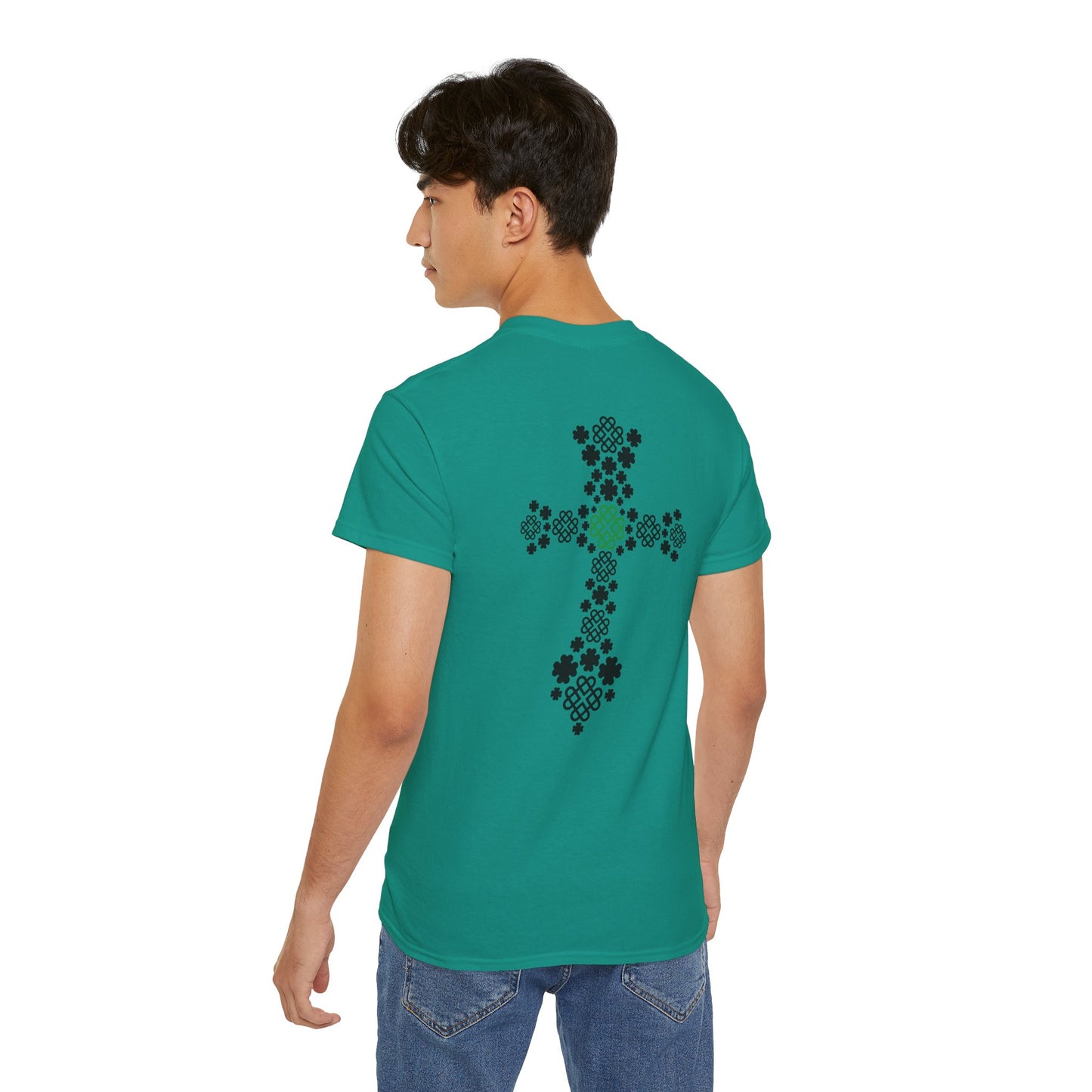Unisex Shamrock Cross T Shirt