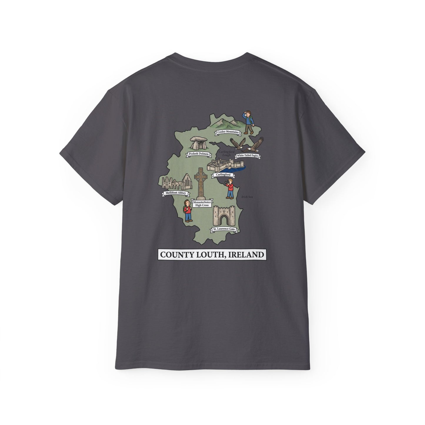 Unisex County Louth Landmark T Shirt