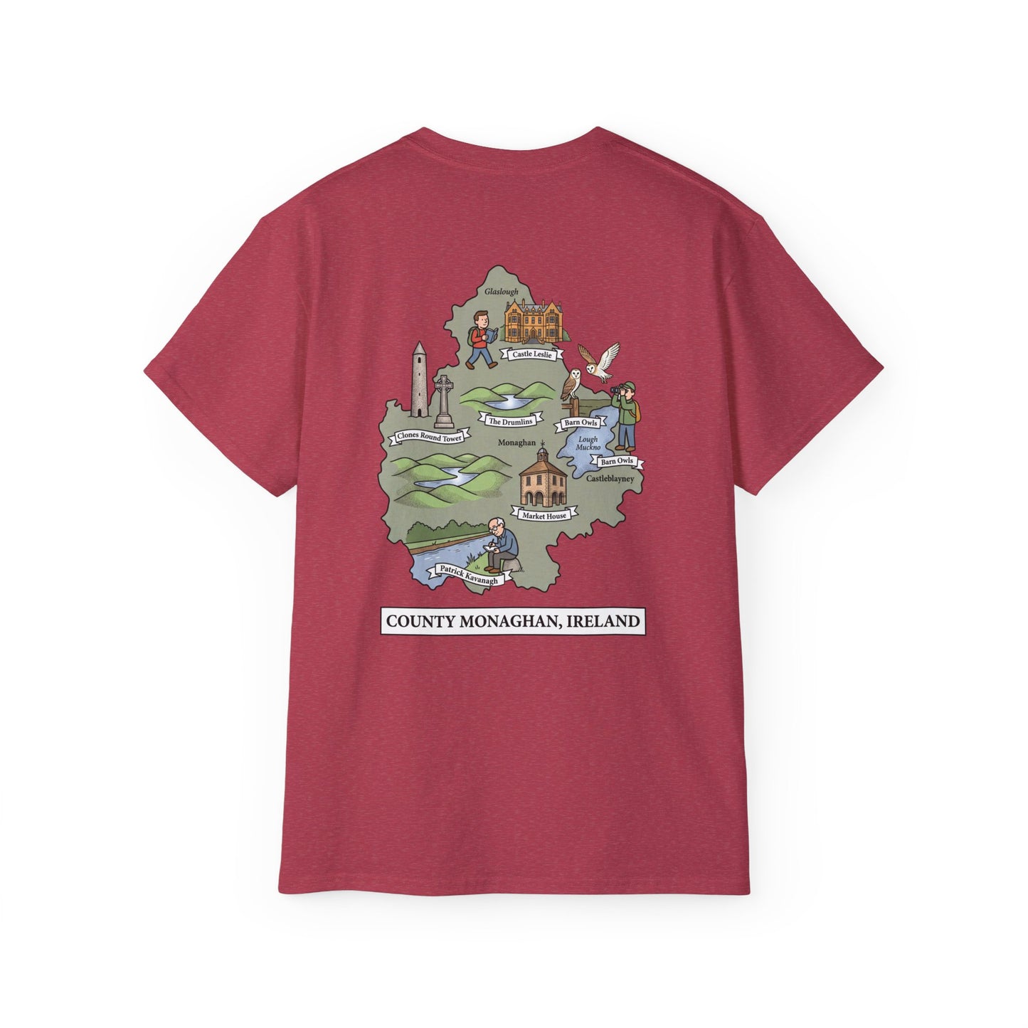 Unisex County Monaghan Landmark T Shirt