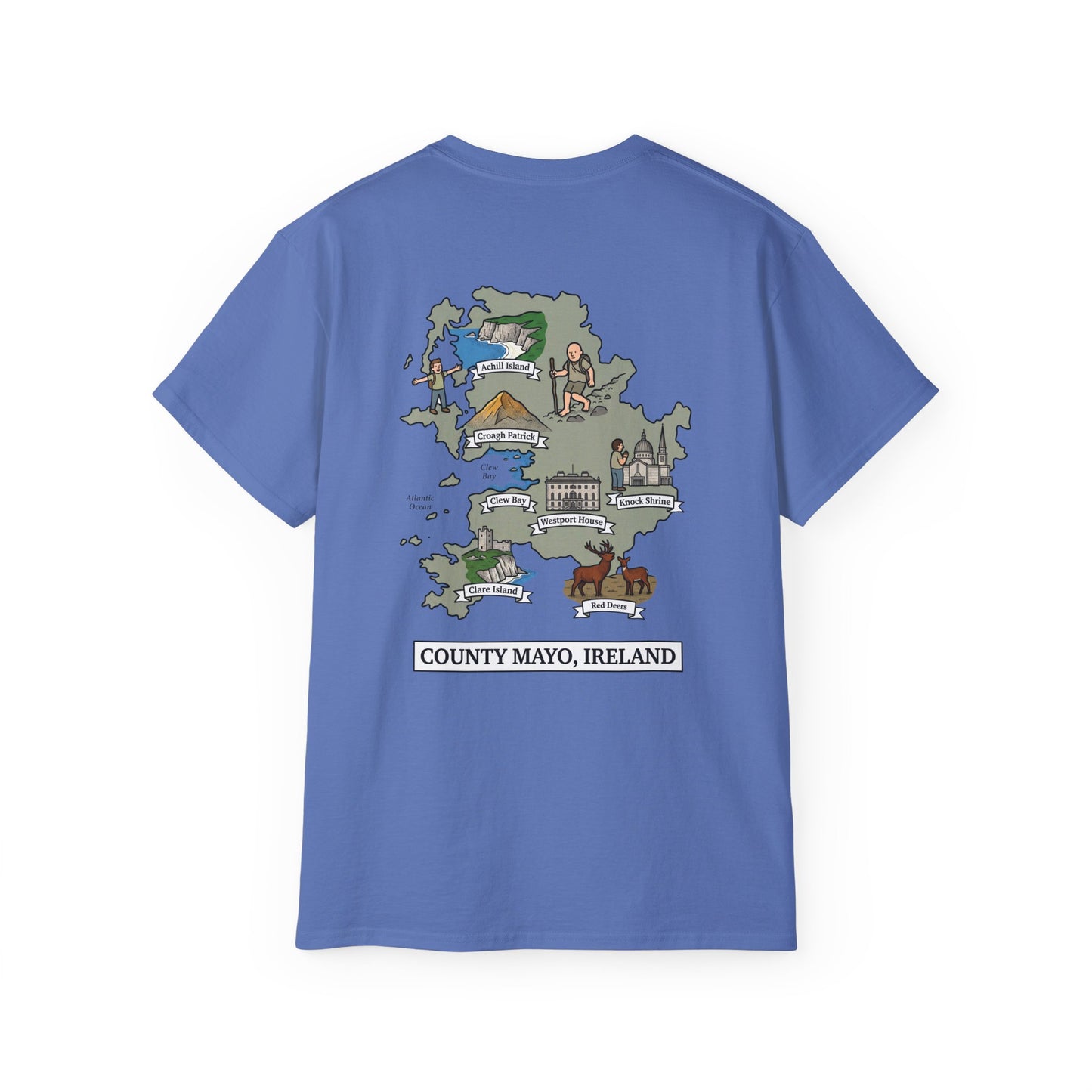Unisex County Mayo Landmark T Shirt