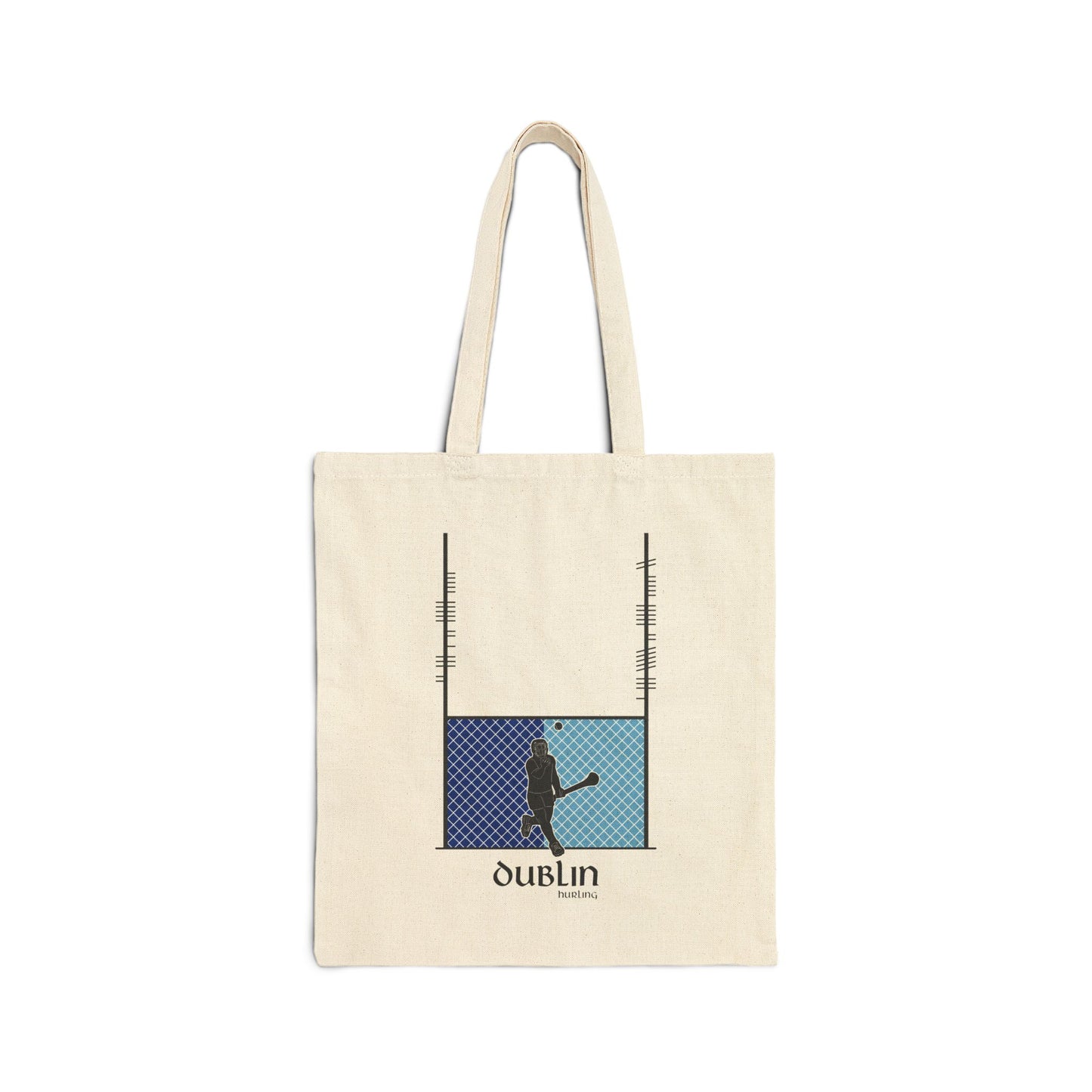 County Dublin Ogham Hurling Tote Bag | Irish Hurling | Ogham Language
