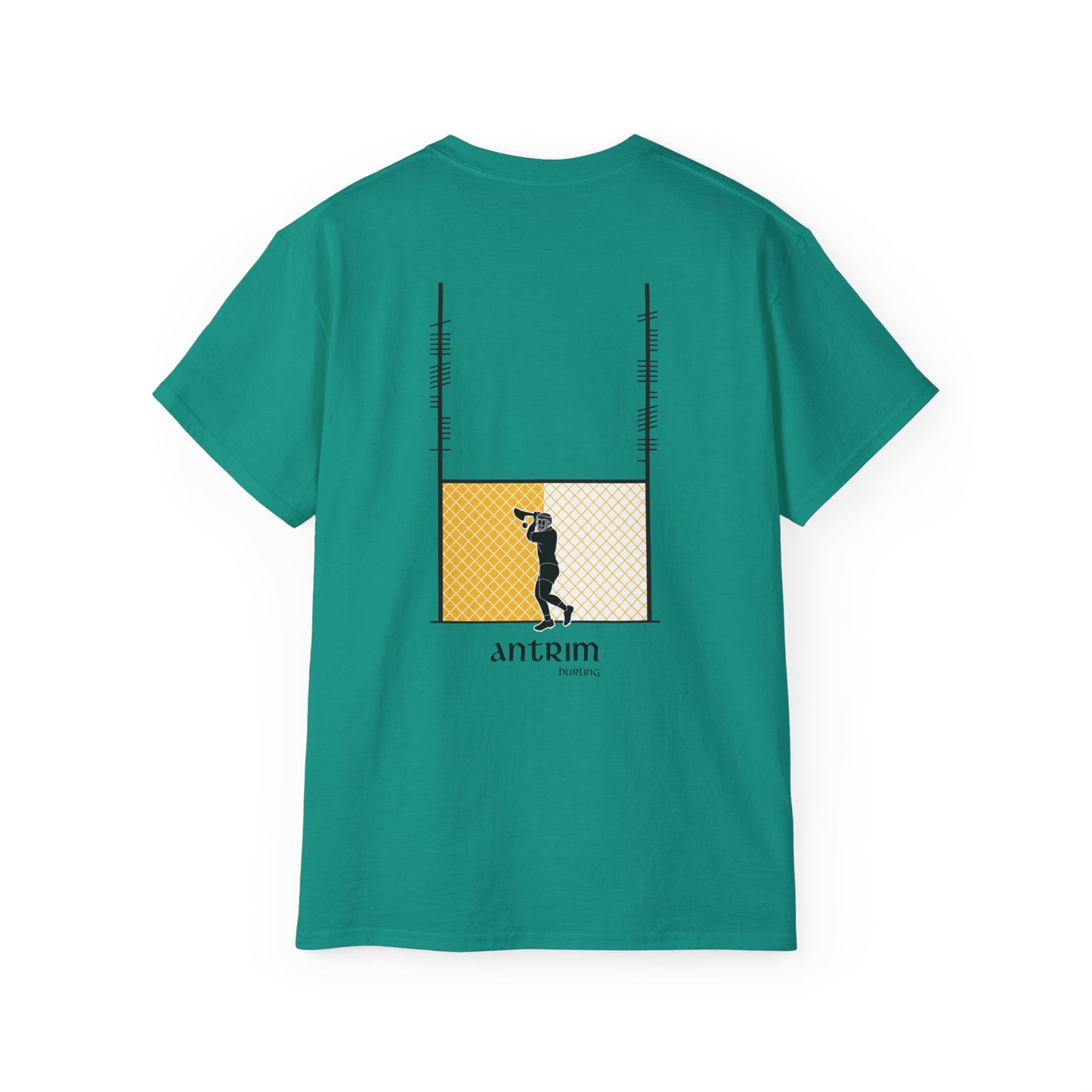 Unisex Ogham County Antrim Hurling T Shirt