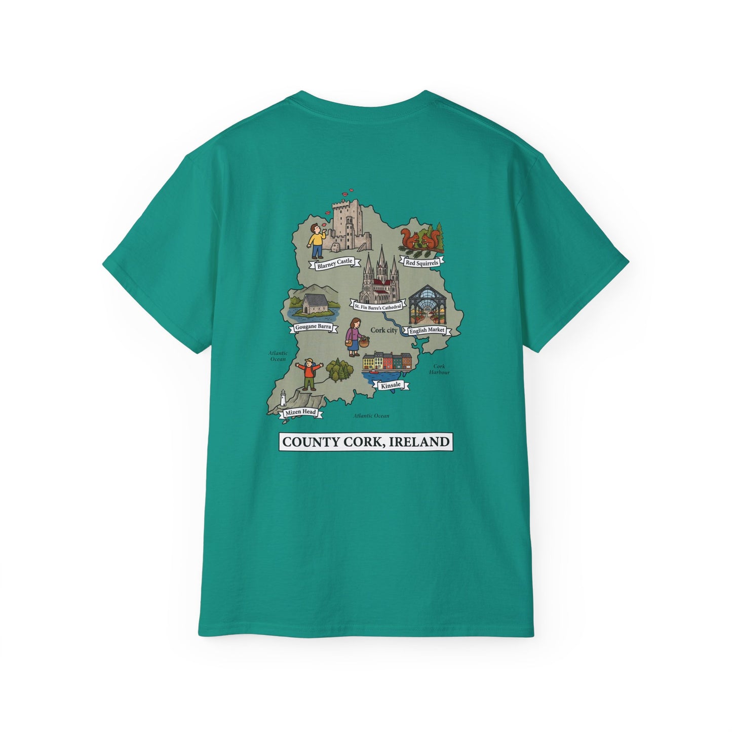 Unisex County Cork Landmark T Shirt