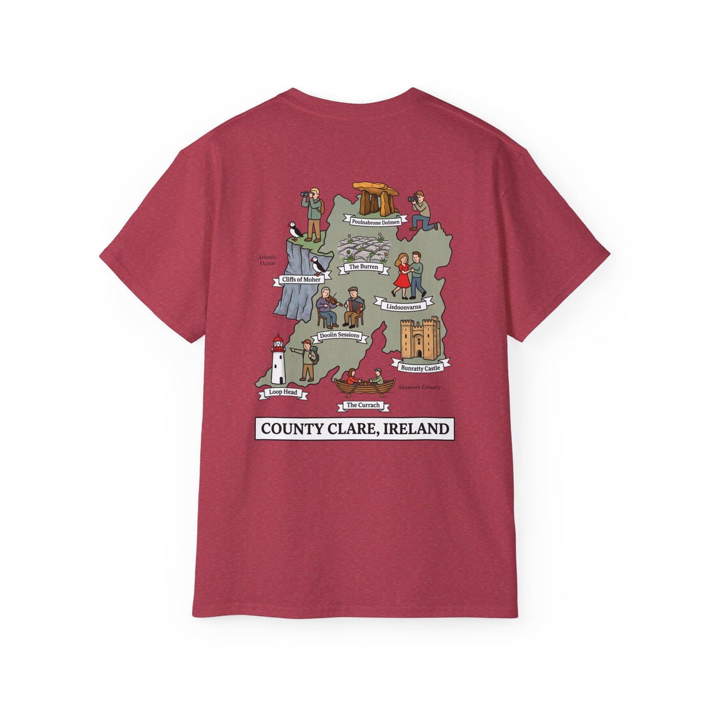 Unisex County Clare Landmark T Shirt