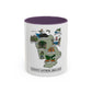 County Antrim Ireland map mug | Accent Coffee Mug