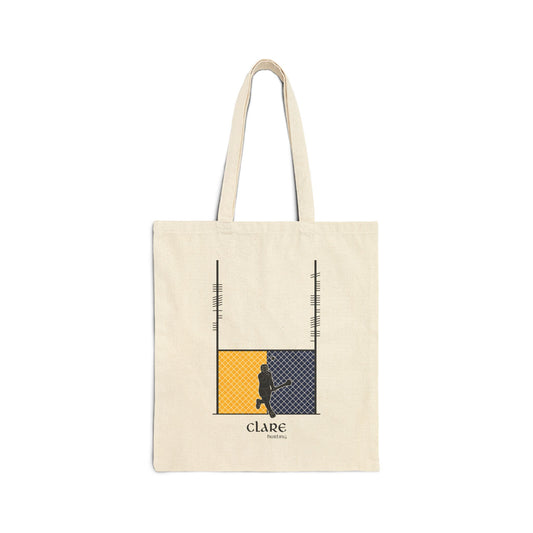 County Clare Ogham Hurling Tote Bag | Irish Hurling | Ogham Language