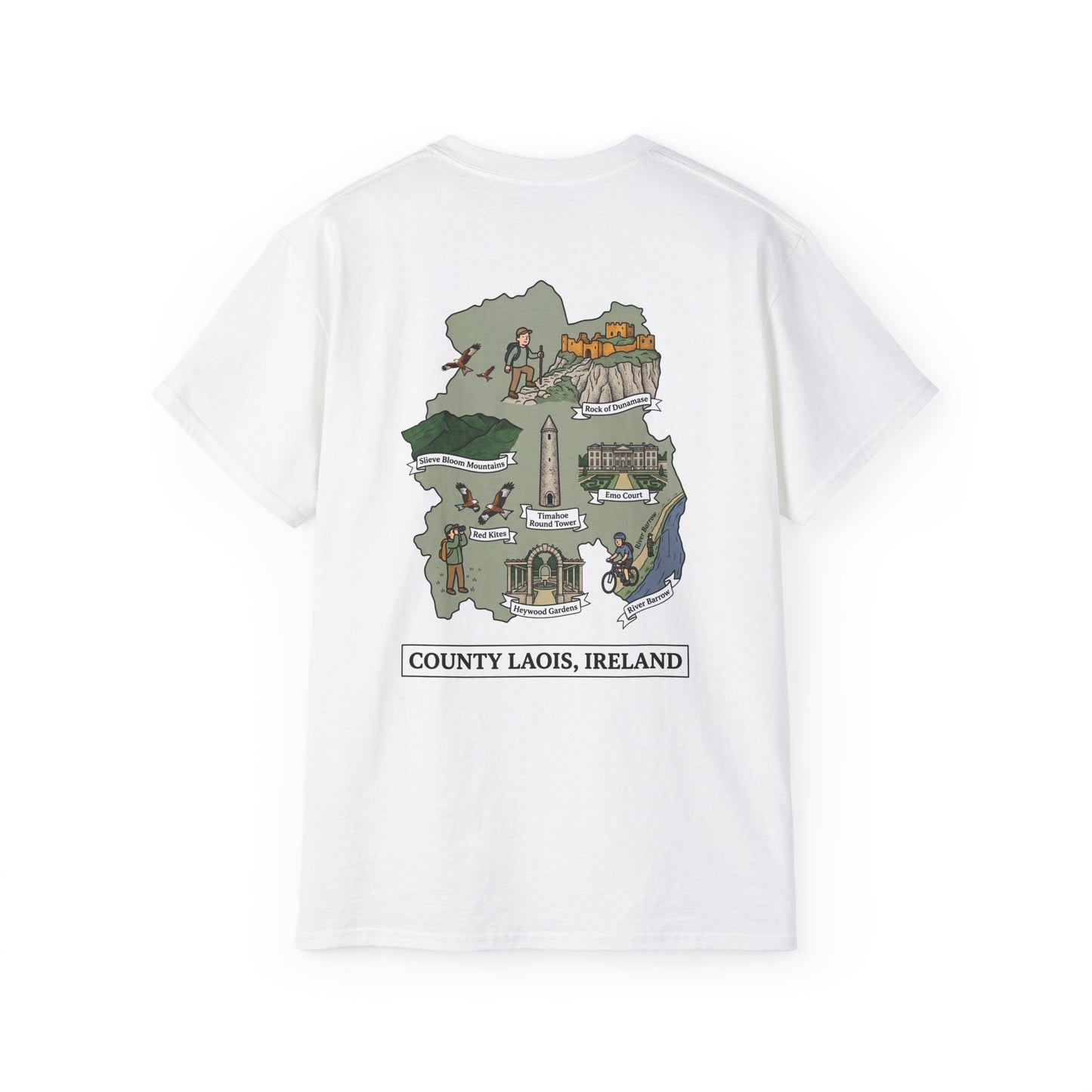 Unisex County Laois Landmark T Shirt