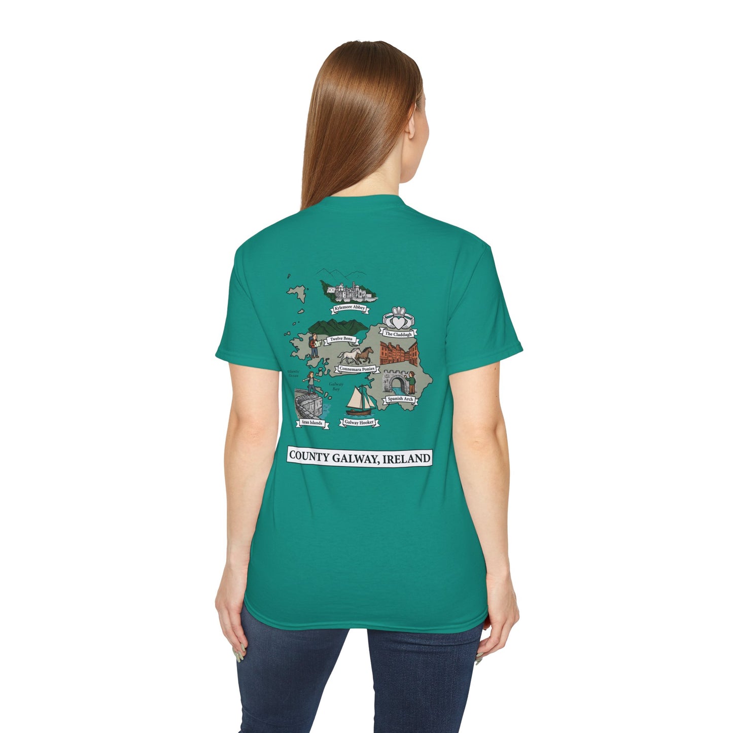 Unisex County Galway Landmark T Shirt