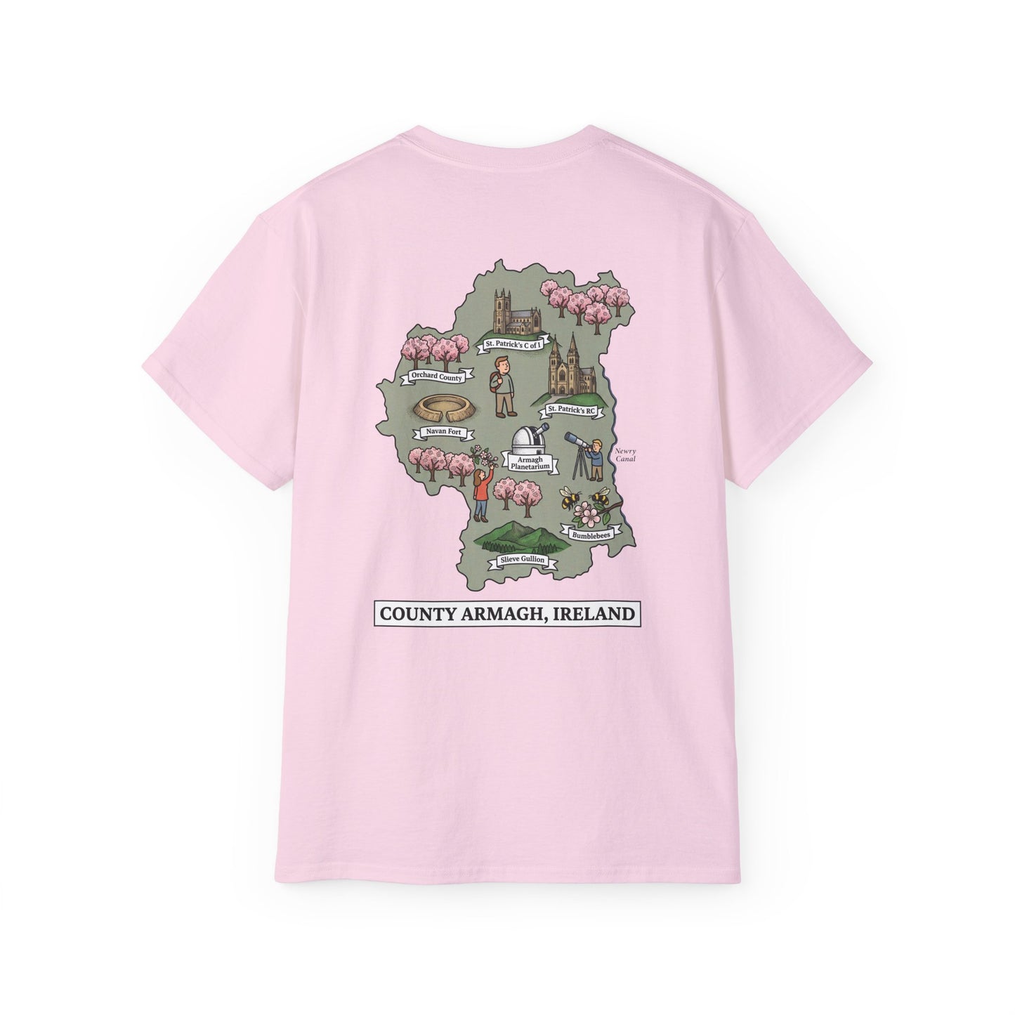 Unisex County Armagh Landmark T Shirt