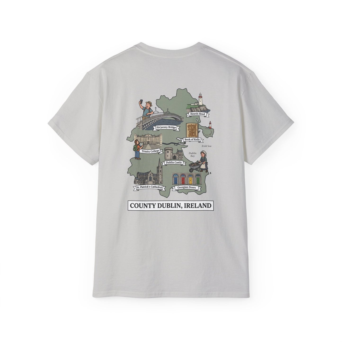 Unisex County Dublin Landmark T Shirt