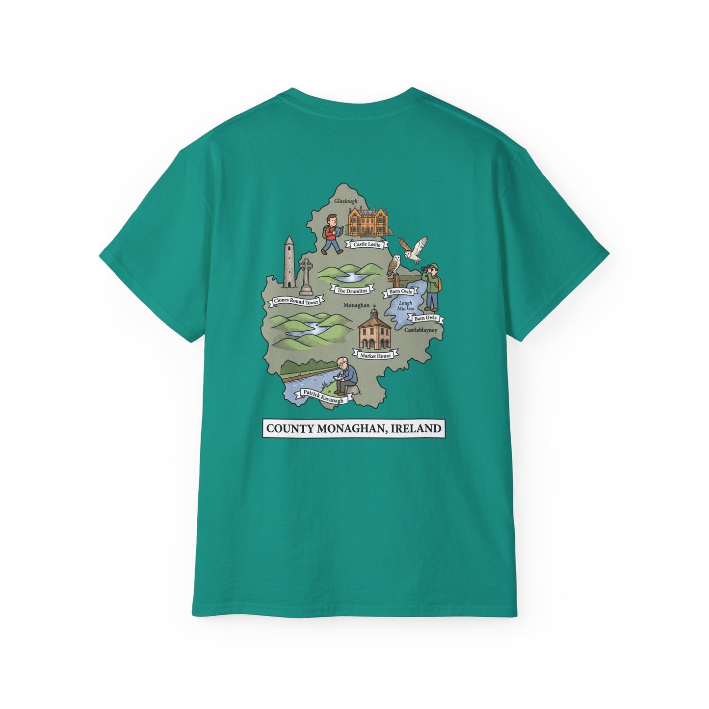 Unisex County Monaghan Landmark T Shirt