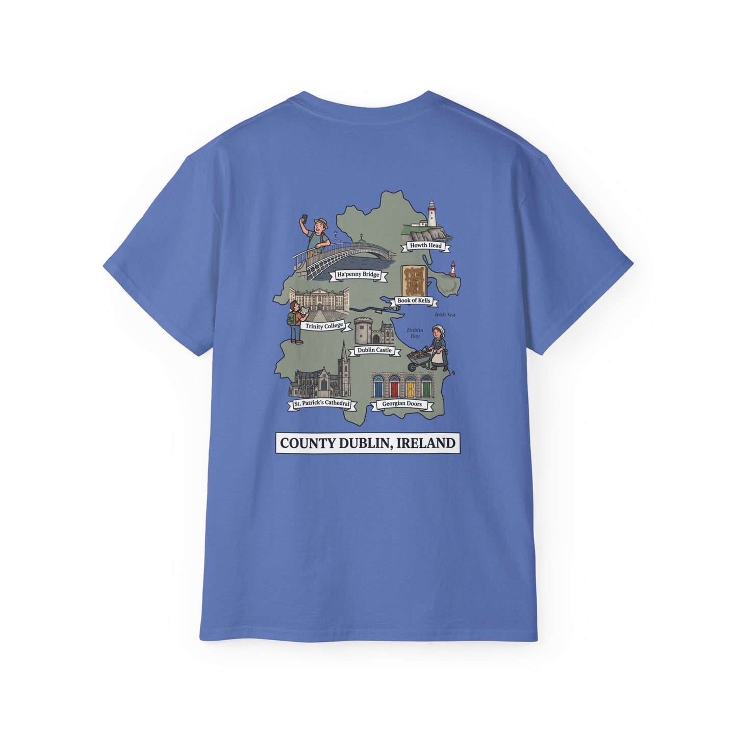 Unisex County Dublin Landmark T Shirt