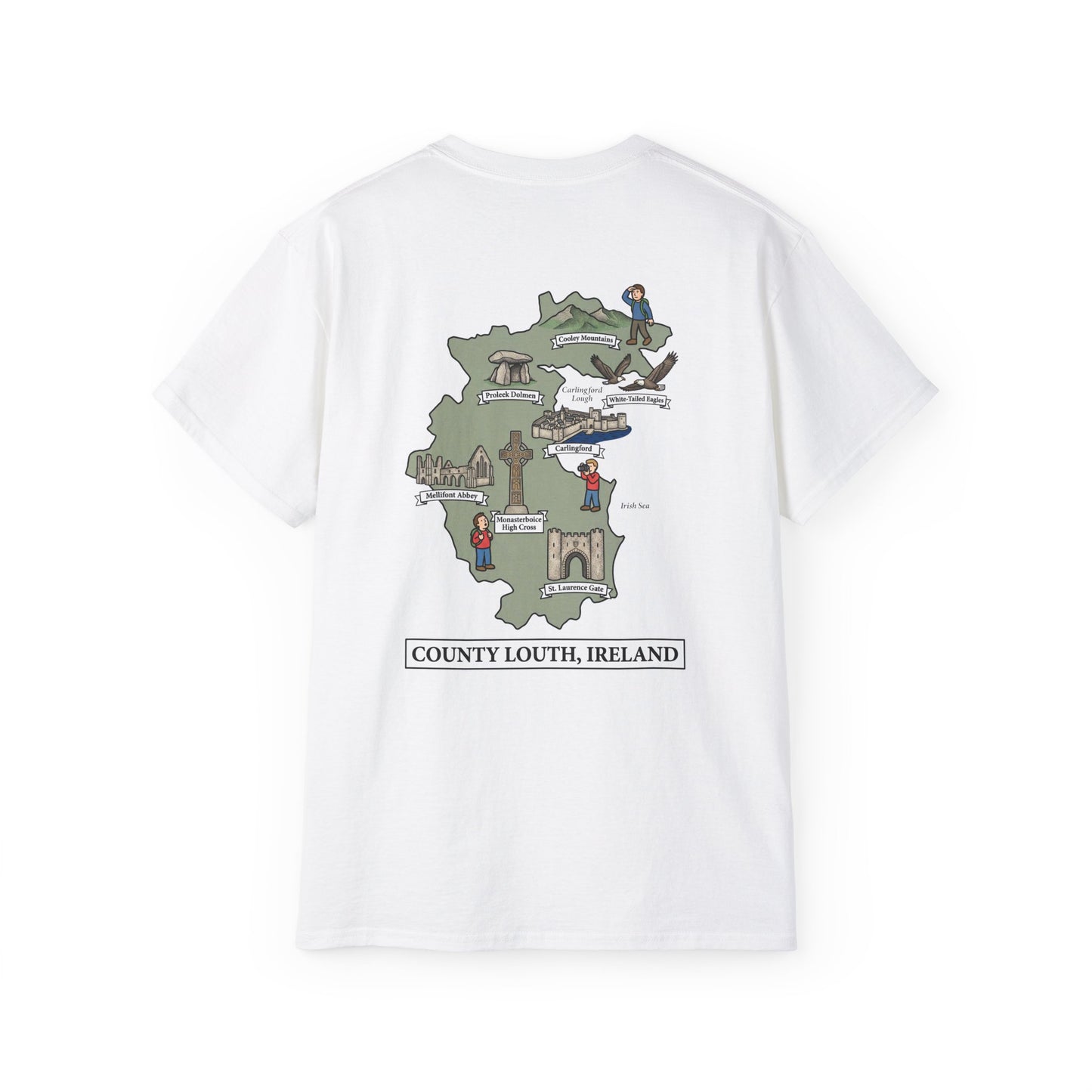 Unisex County Louth Landmark T Shirt