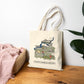 County Limerick map illustration Tote Bag | Ireland landmarks, coastal scenes