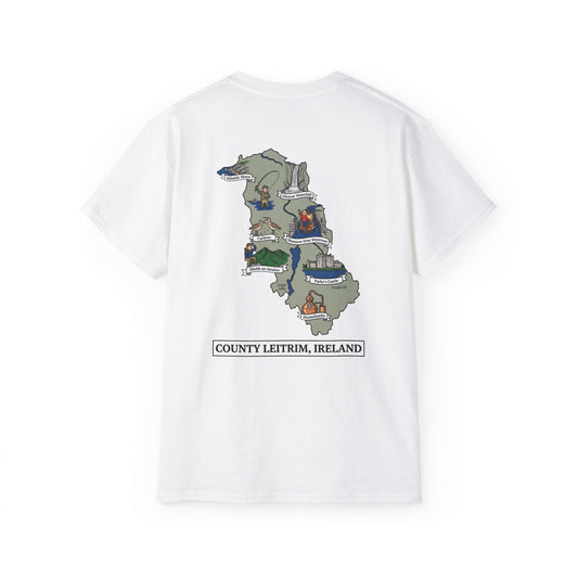 Unisex County Leitrim Landmark T Shirt