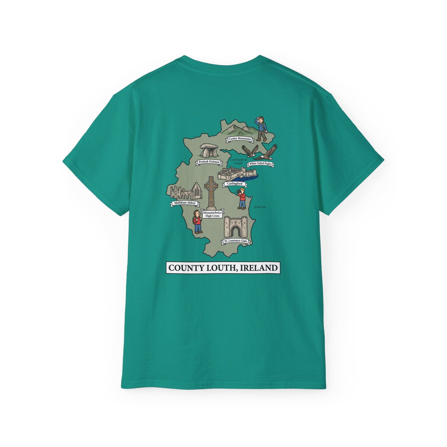 Unisex County Louth Landmark T Shirt
