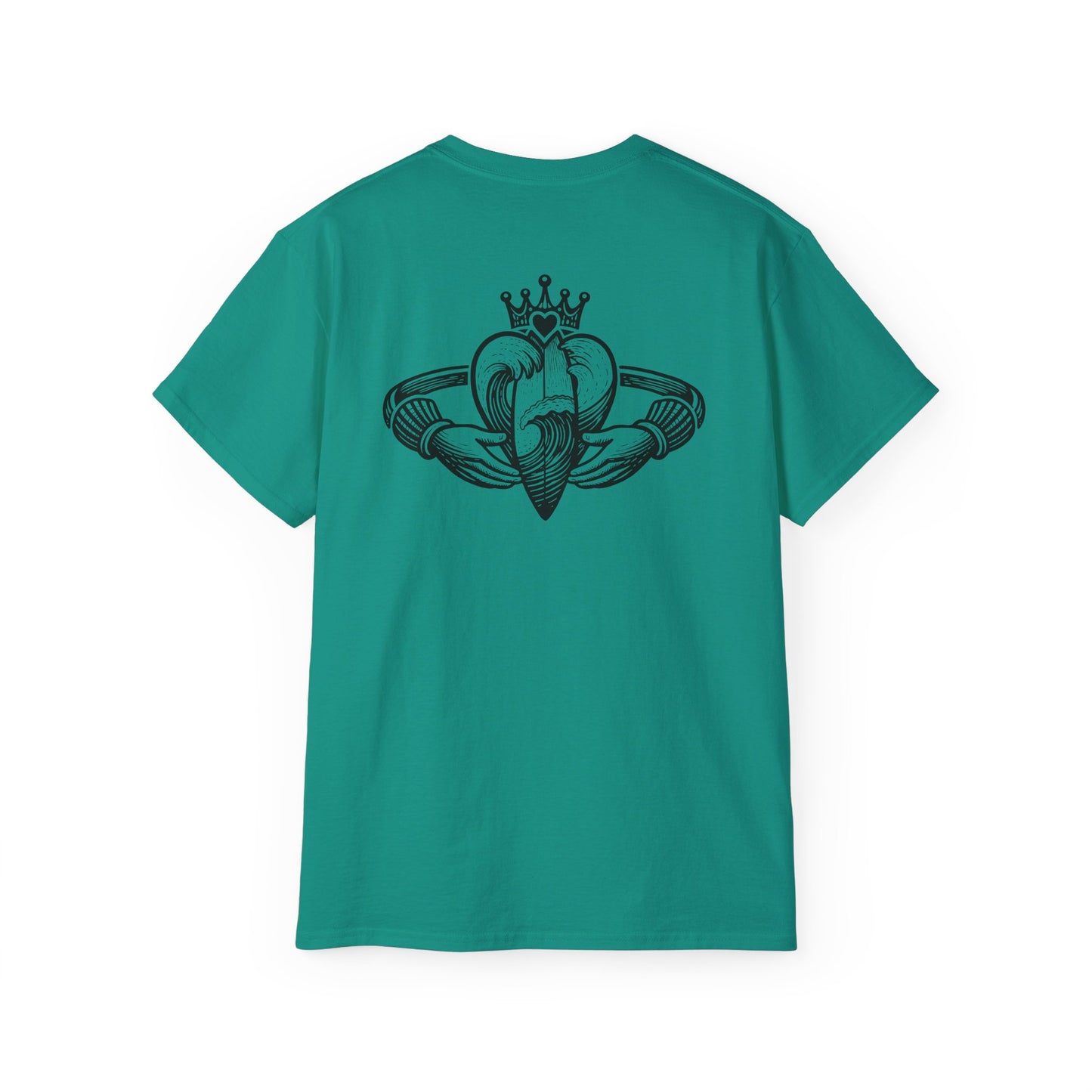 Unisex Claddagh Surf T Shirt