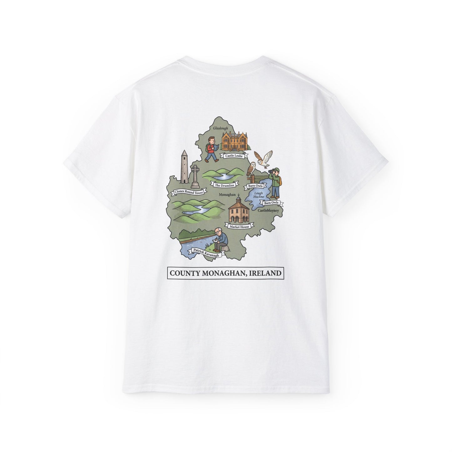 Unisex County Monaghan Landmark T Shirt