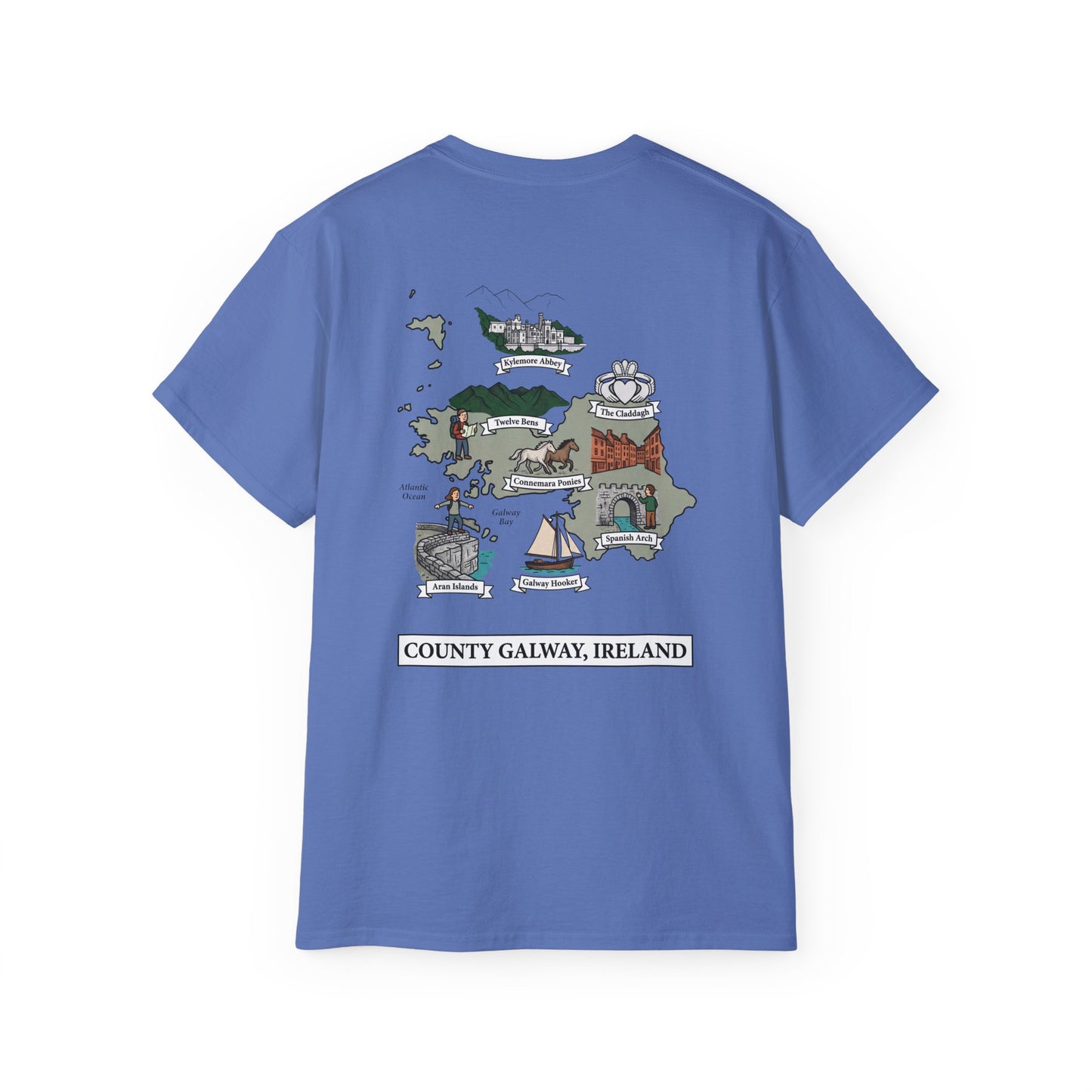 Unisex County Galway Landmark T Shirt
