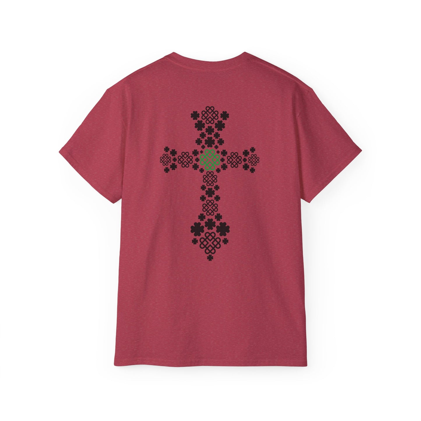 Unisex Shamrock Cross T Shirt