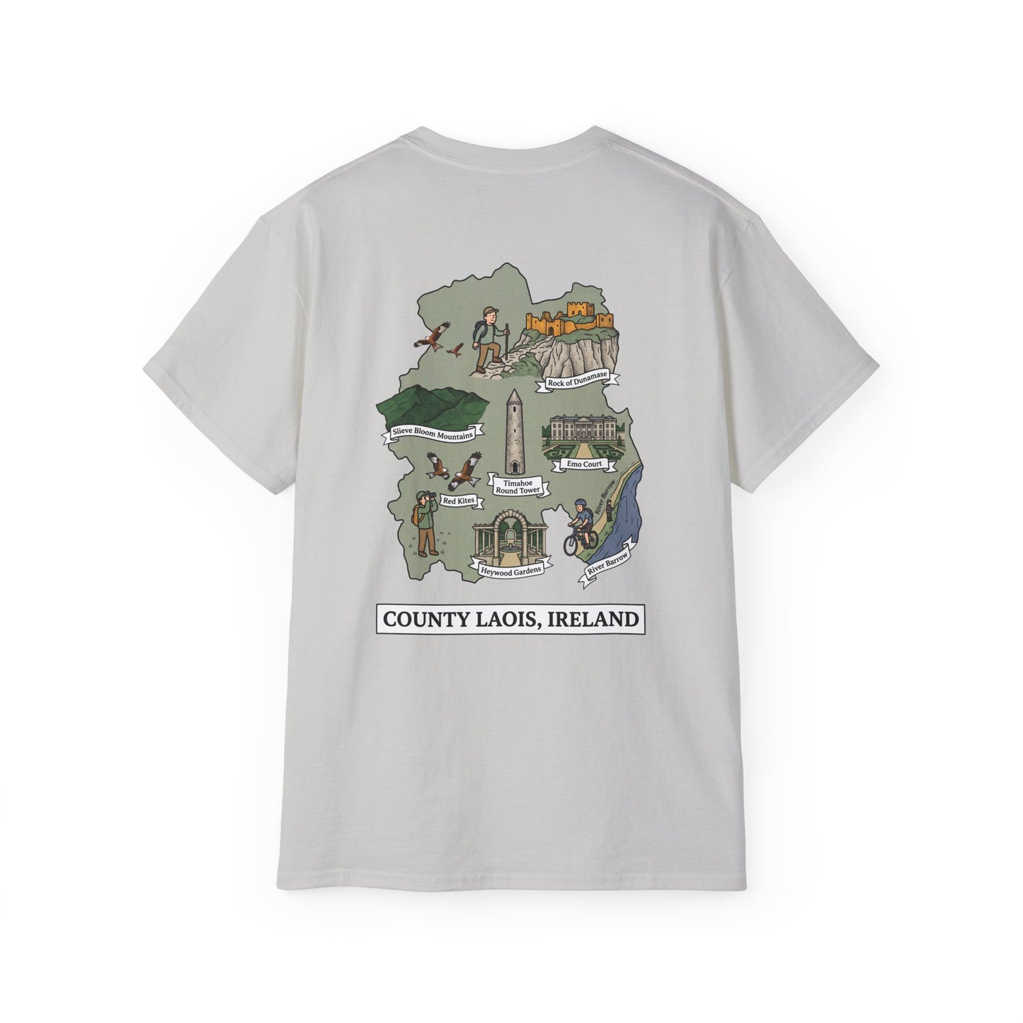 Unisex County Laois Landmark T Shirt
