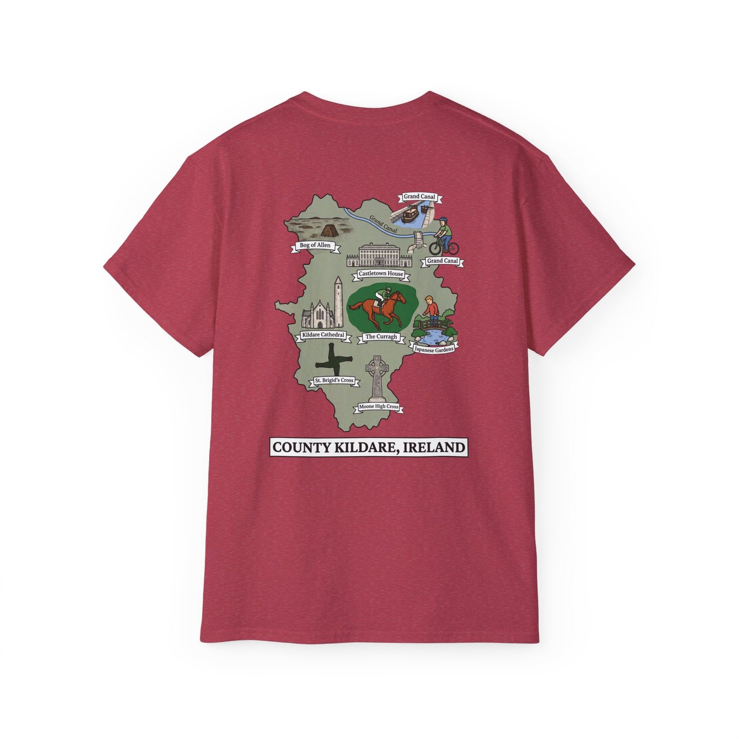 Unisex County Kildare Landmark T Shirt