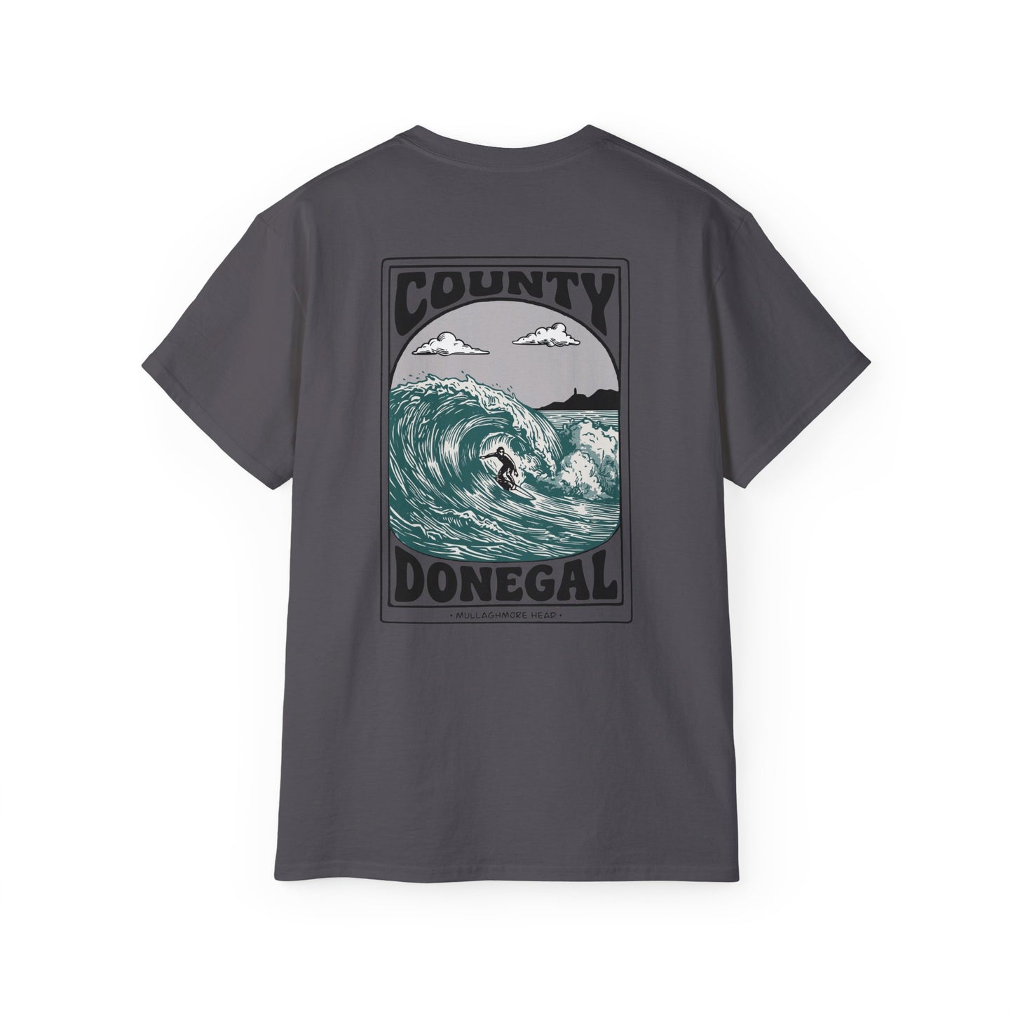 Unisex Mullaghmore Head Donegal Surf T Shirt