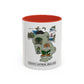 County Antrim Ireland map mug | Accent Coffee Mug