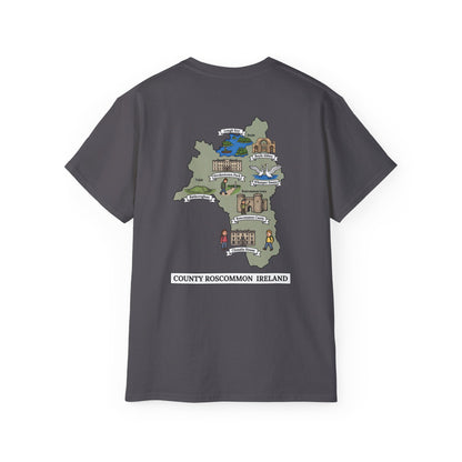 Unisex County Roscommon Landmark T Shirt