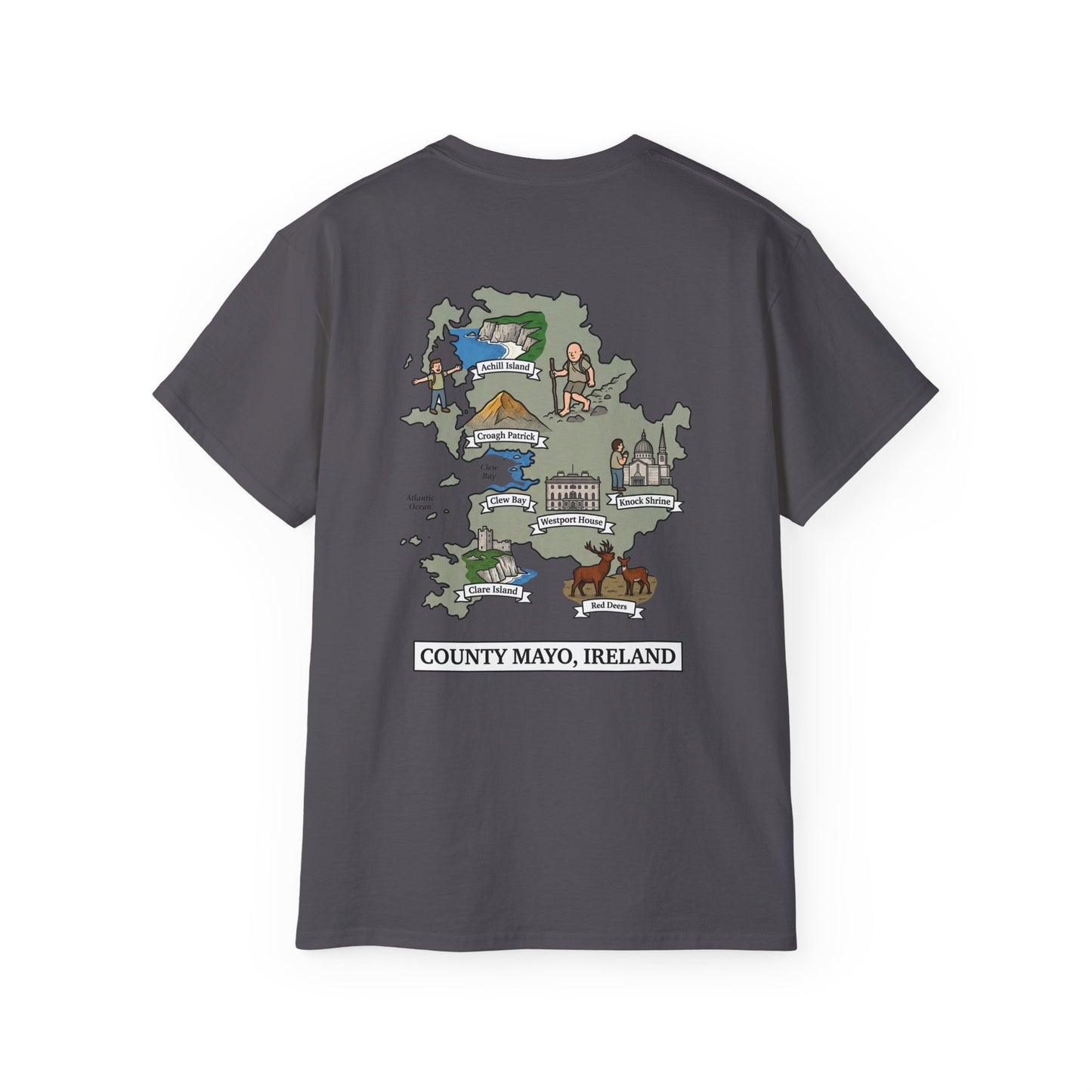 Unisex County Mayo Landmark T Shirt
