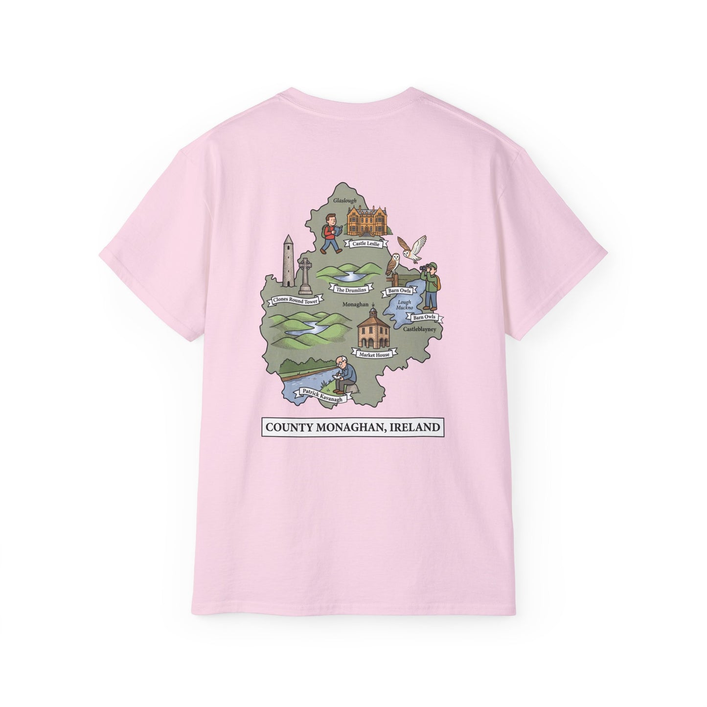 Unisex County Monaghan Landmark T Shirt