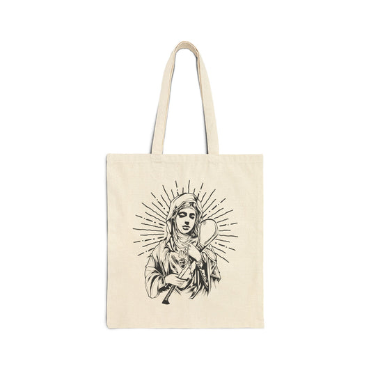 Holy Hurling Tote Bag | Irish Hurling | Christianity - Holy Mary