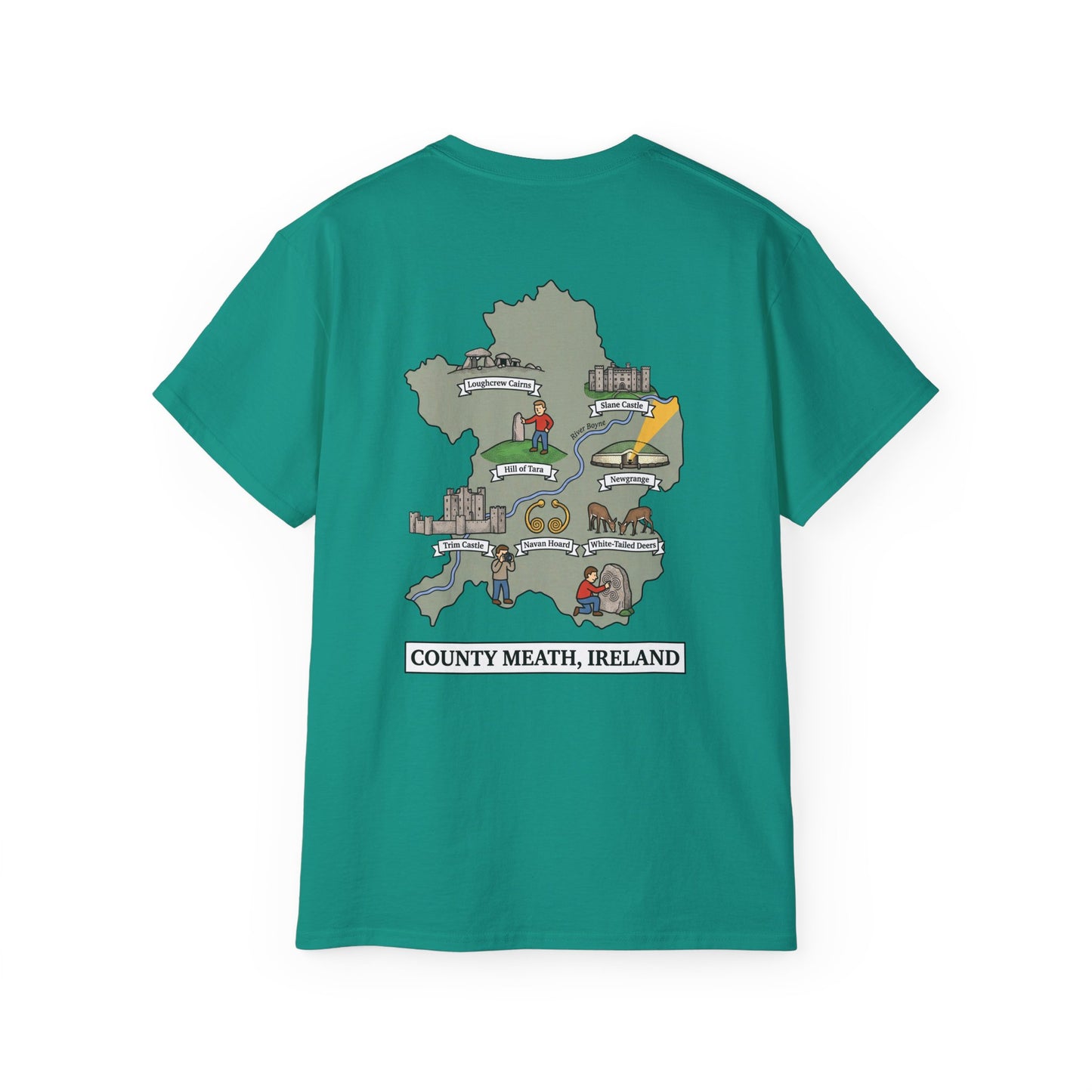 Unisex County Meath Landmark T Shirt